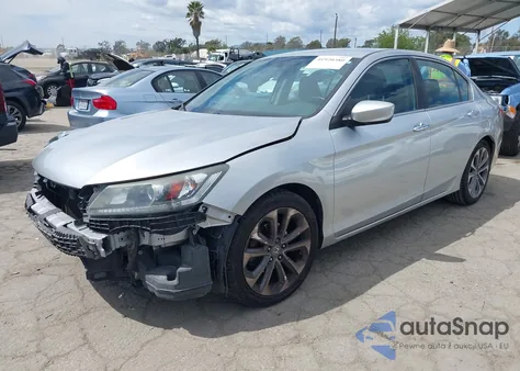 2013 Honda Accord Sport from USA, damaged, VIN 1HGCR2F54DA241613